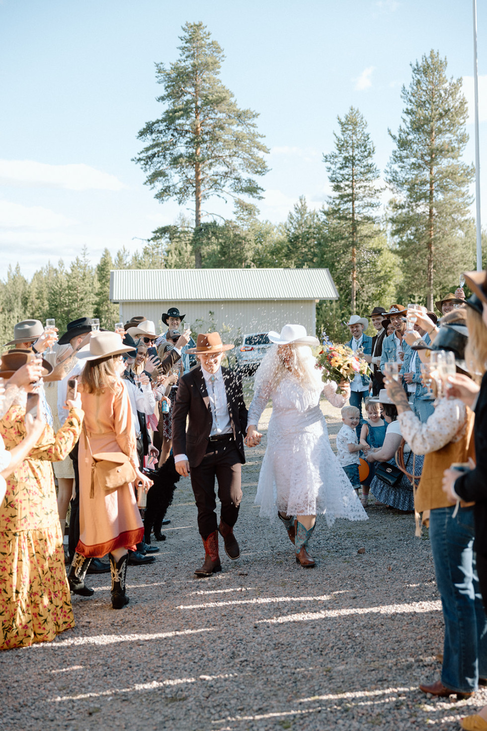 Bröllopsmottagning i Norrland