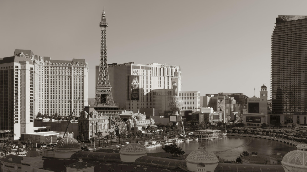 Bild på Las Vegas, bra stad för bröllop