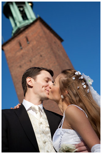 Bröllop i Stockholms stadshus