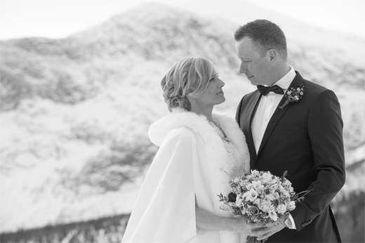 Bröllop i Kittelfjäll