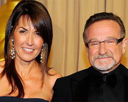 Susan Schneider och Robin Williams